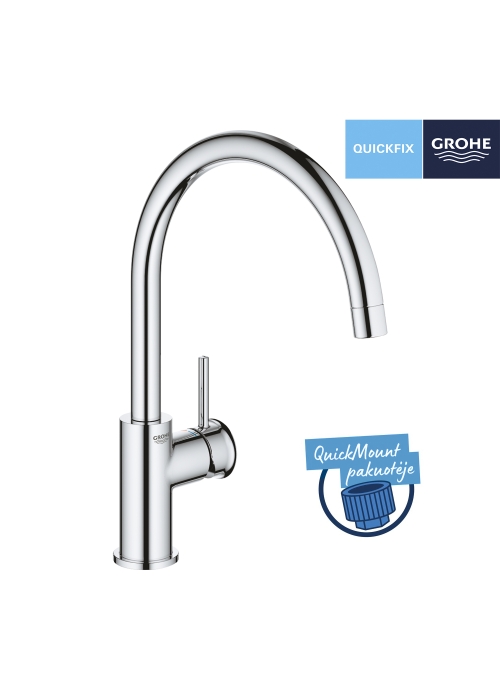 Змішувач для кухні Grohe QuickFix Start Classic 31553001