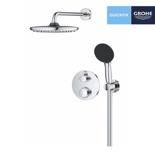 Душова система прихованого монтажу термостатична Grohe QuickFix Precision Grohtherm 34883000