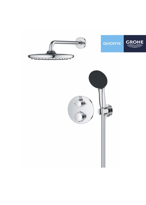 Душова система прихованого монтажу термостатична Grohe QuickFix Precision Grohtherm 34883000