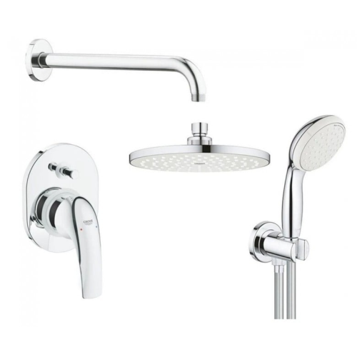 Душова система прихованого монтажу зі змішувачем Grohe BauCurve UA2904300L