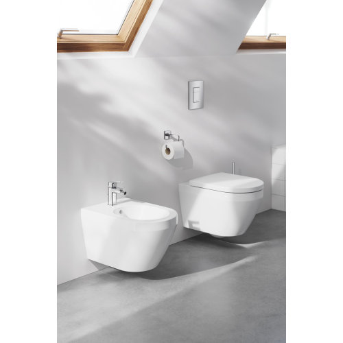 Унітаз підвісний укорочений Grohe Euro Ceramic 49см, змив Triple Vortex, покриття HyperClean 102486SH00 + Сидіння Grohe 102501SH00