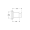 Душевая система скрытого монтажа с изливом Grohe Grohtherm SmartControl KIT34862AL0UA Графит матовый