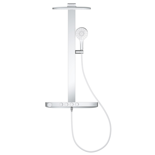 Душова система GROHE SPA Rainshower Aqua Pure з термостатом для настінного монтажу, хром (1009620000)