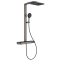 Душова система GROHE SPA Rainshower Aqua Pure з термостатом для настінного монтажу, Графіт Матовий (100962AL00)