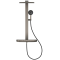 Душова система GROHE SPA Rainshower Aqua Pure з термостатом для настінного монтажу, Графіт Матовий (100962AL00)