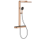 Душевая система GROHE SPA Rainshower Aqua Pure с термостатом для настенного монтажа, Медь (100962DA00)