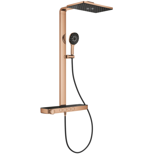 Душова система GROHE SPA Rainshower Aqua Pure з термостатом для настінного монтажу, Мідь (100962DA00)
