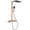 Душевая система GROHE SPA Rainshower Aqua Pure с термостатом для настенного монтажа, Медь (100962DA00)