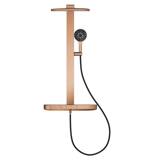 Душова система GROHE SPA Rainshower Aqua Pure з термостатом для настінного монтажу, Мідь (100962DA00)
