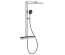 Душевая система GROHE SPA Rainshower Aqua Pure с термостатом для настенного монтажа, Суперсталь (100962DC00)