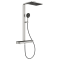 Душевая система GROHE SPA Rainshower Aqua Pure с термостатом для настенного монтажа, Суперсталь (100962DC00)