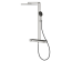 Душевая система GROHE SPA Rainshower Aqua Pure с термостатом для настенного монтажа, Суперсталь (100962DC00)