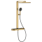 Душевая система GROHE SPA Rainshower Aqua Pure с термостатом для настенного монтажа, золото (100962GL00)