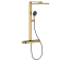 Душевая система GROHE SPA Rainshower Aqua Pure с термостатом для настенного монтажа, золото (100962GL00)