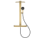 Душова система GROHE SPA Rainshower Aqua Pure з термостатом для настінного монтажу, золото матове (100962GN00)