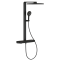 Душевая система GROHE SPA Rainshower Aqua Pure с термостатом для настенного монтажа, черный (100962KF00)