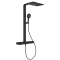 Душевая система GROHE SPA Rainshower Aqua Pure с термостатом для настенного монтажа, черный (100962KF00)