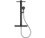 Душевая система GROHE SPA Rainshower Aqua Pure с термостатом для настенного монтажа, черный (100962KF00)