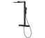 Душевая система GROHE SPA Rainshower Aqua Pure с термостатом для настенного монтажа, черный (100962KF00)