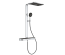 Душевая система GROHE SPA Rainshower Aqua Pure с термостатом для настенного монтажа, хром/черный (100962KI00)