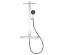 Душевая система GROHE SPA Rainshower Aqua Pure с термостатом для настенного монтажа, хром/черный (100962KI00)