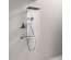 Душевая система GROHE SPA Rainshower Aqua Pure с термостатом для настенного монтажа, хром/черный (100962KI00)
