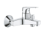 Комплект змішувачів для ванної кімнати 3 в 1 Grohe Bau Flow UA121624S1