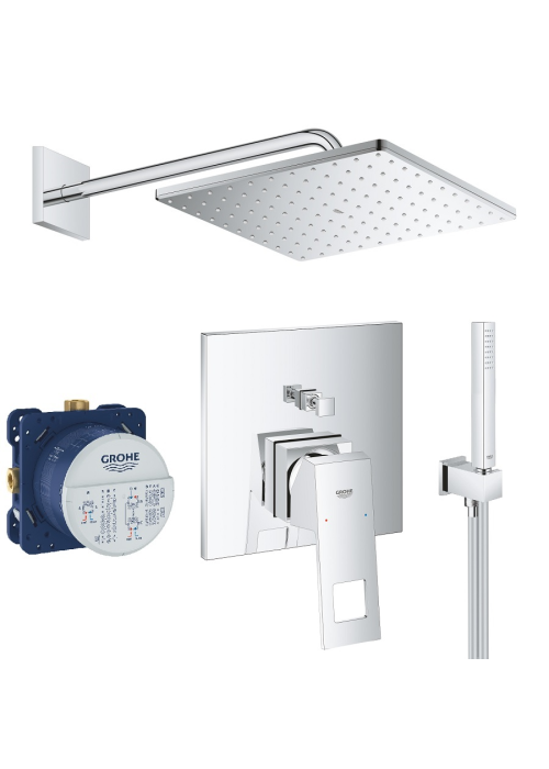 Душова система прихованого монтажу зі змішувачем Grohe Eurocube UA2406200L