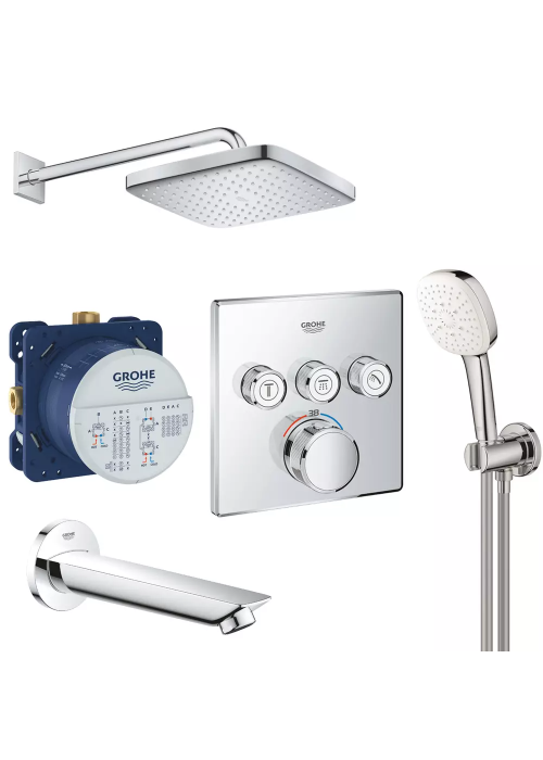 Комплект прихованого монтажу для душу Grohe SmartControl UA26415SC6