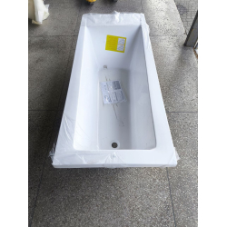Чешская ванная прямоугольная акриловая HES INDIGO 170x70 CZ с ножками HIN17070W (Повреждены два угла на стороне перелива)