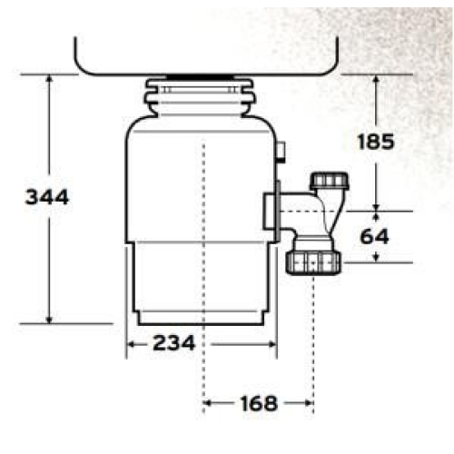 Подрібнювач харчових відходів IN-SINK-ERATOR Evolution 250