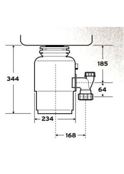 Подрібнювач харчових відходів IN-SINK-ERATOR Evolution 250