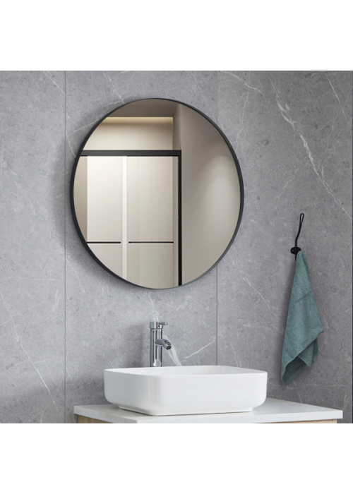 Дзеркало кругле Insana Black 70x70 см, (Чорний) А0047428