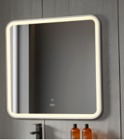 Дзеркало квадратне Insana LED 282 W 60x60 см з LED-підсвічуванням, (Білий) А0053337