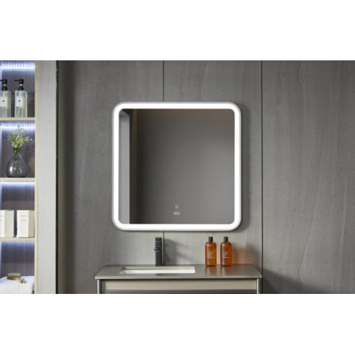 Дзеркало квадратне Insana LED 282 W 60x60 см з LED-підсвічуванням, (Білий) А0053337
