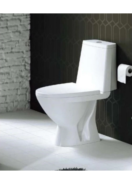 Унитаз-компакт Kolo Modo косой выпуск с сиденьем soft-close L39003000