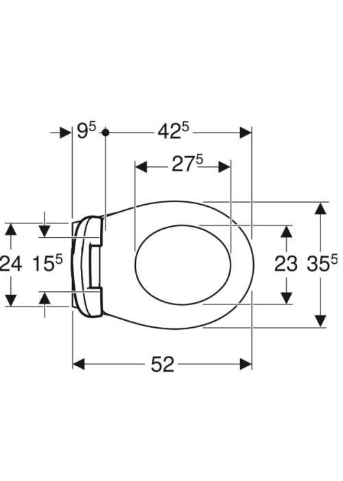 Унитаз подвесной Kolo Rekord + Cиденье Soft-close K99033000