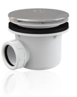 Сифон для піддону Koller Pool LUX 90 |40 мм, хром, 1047660349 (P90CPM)