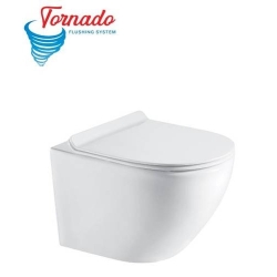 Унітаз підвісний Koller Pool ROUND безободковий з дюропластом soft-close RN-0520-RQ