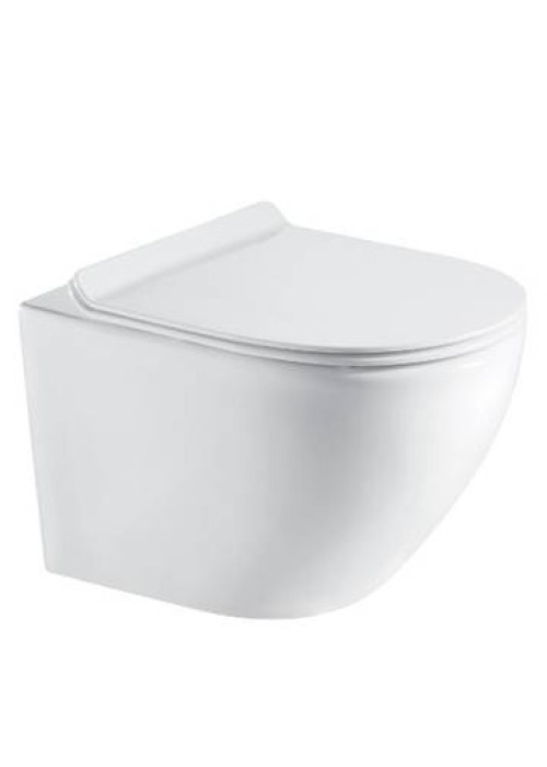 Унітаз підвісний Koller Pool ROUND безободковий з дюропластом soft-close RN-0520-RQ