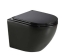 Унитаз подвесной Koller Pool ROUND безободковый с сидением дюропласт soft-close RN-0520-RQ-MB
