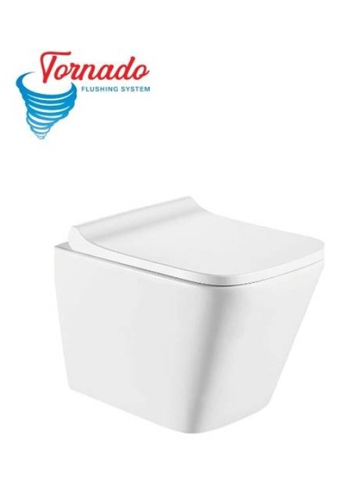 Унітаз підвісний Koller Pool TREND безободковий з дюропластом soft-close TR-0490-RQ3