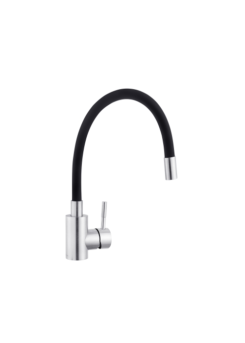 Смеситель для кухни с гибким изливом Kroner KRP Edelstahl Klassisch - ESG035BLK