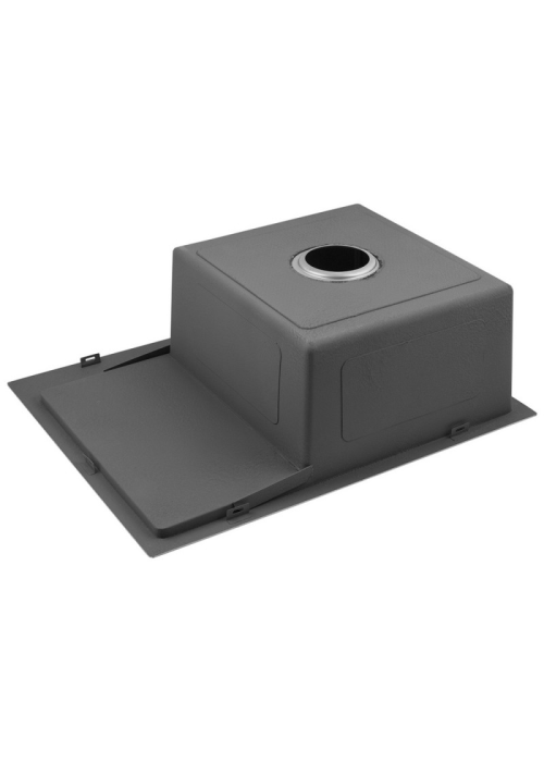 Кухонна мийка Kroner KRP Schwarze - 6350LHM PVD (3,0/1,0 мм) CV031322