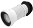 Гофра для унітазу KRP-GA110 D110 мм 240-455 мм армована CV032079
