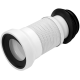 Гофра для унітазу KRP-GA110 D110 мм 240-455 мм армована  CV032079