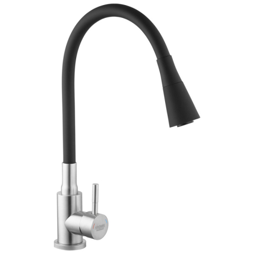 Змішувач для кухні Kroner KRP Edelstahl Klassisch - ESG031BLK CV035371