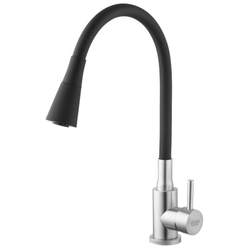 Змішувач для кухні Kroner KRP Edelstahl Klassisch - ESG031BLK CV035371