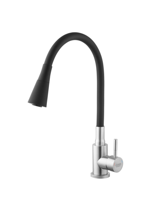 Змішувач для кухні Kroner KRP Edelstahl Klassisch - ESG031BLK CV035371