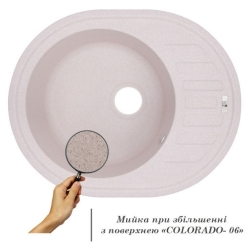 Кухонная мойка Lidz 620x500/200 COL-06 (LIDZCOL06615500200)